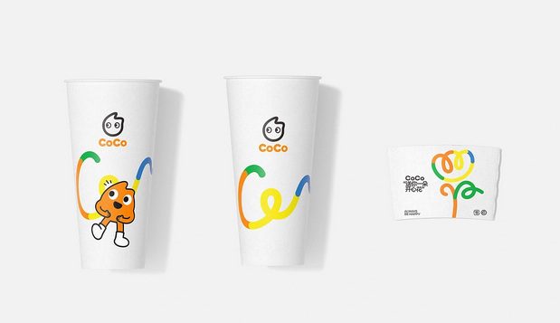 CoCo都可奶茶品牌形象