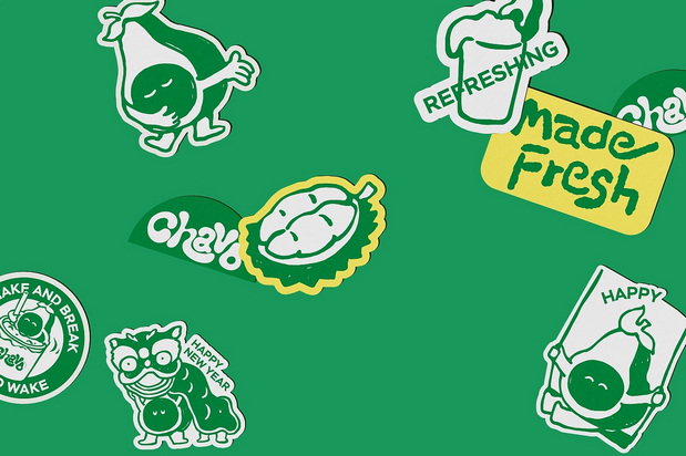 新加坡果茶Chavo品牌设计