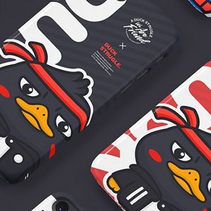 奋斗鸭Duck卡通形象设计 /><img fetchpriority=