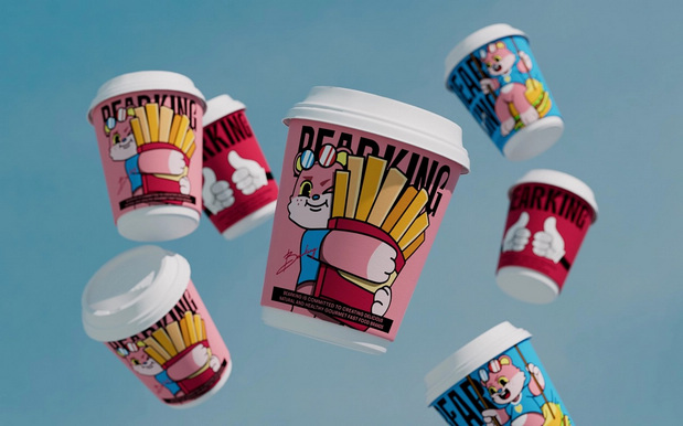 BEARKING 汉堡品牌设计