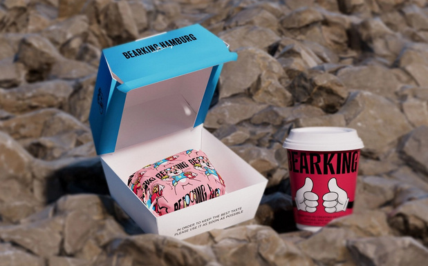 BEARKING 汉堡品牌设计