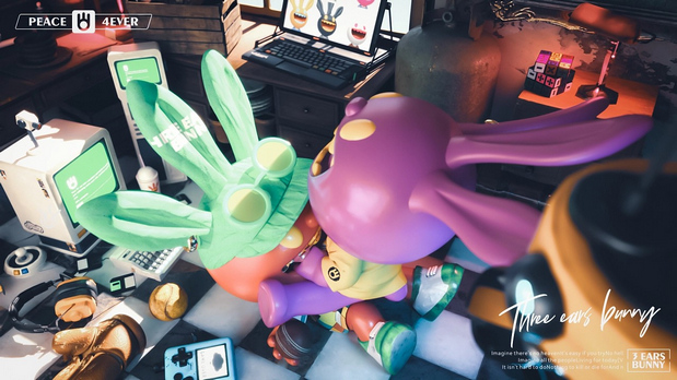 TEB三耳兔-元宇宙系列创作