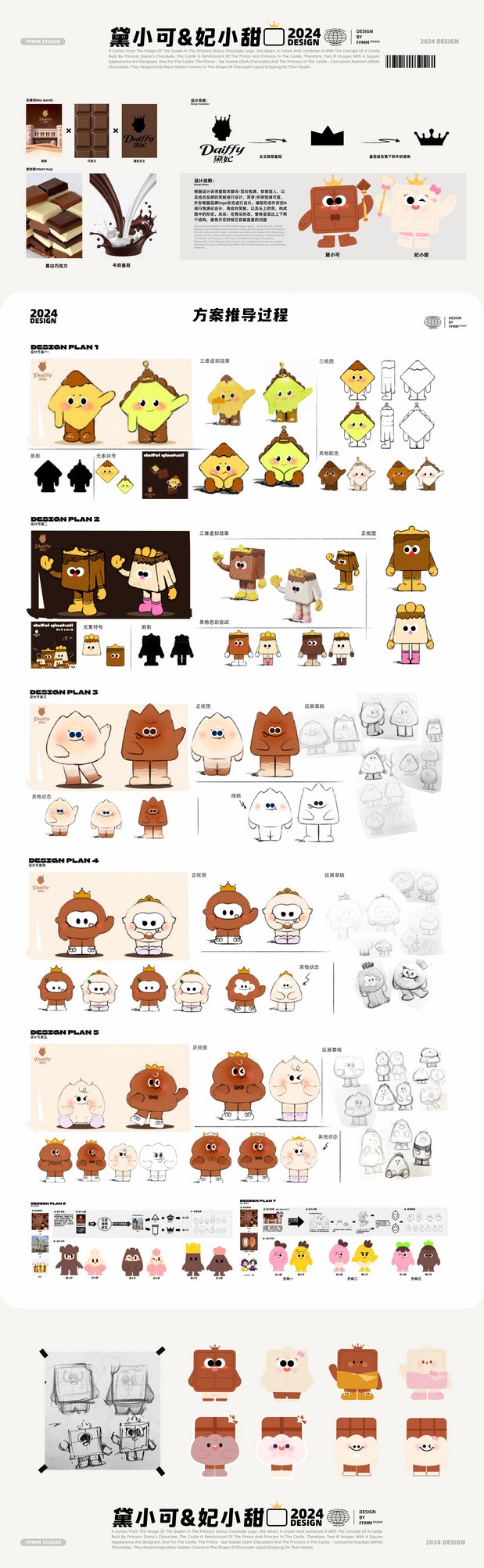 黛妃巧克力品牌IP全案设计