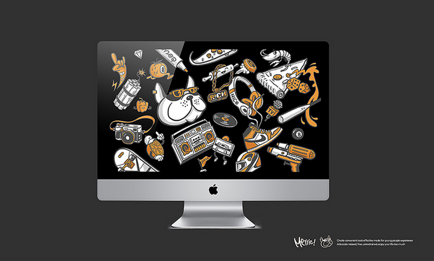 美瑞客披萨品牌设计