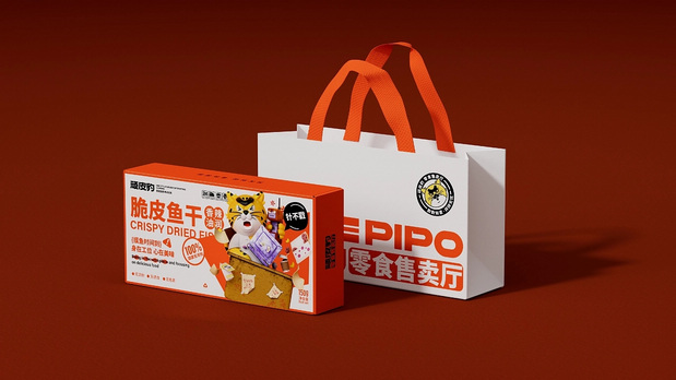 顽皮豹零食品牌形象设计