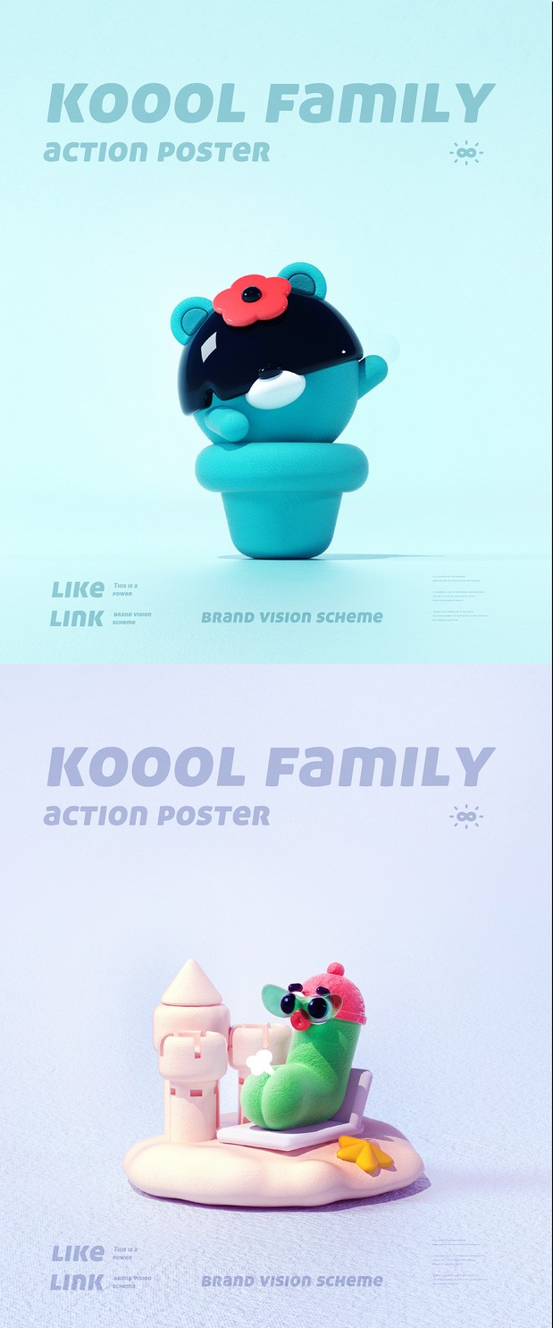 koool品牌IP潮玩 IP吉祥物家族