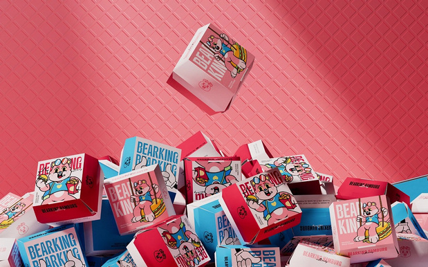 BEARKING 汉堡品牌设计