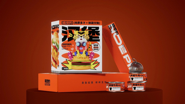 顽皮豹零食品牌形象设计