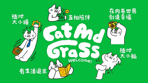 和“猫猫草草”一起拥抱忙碌世界