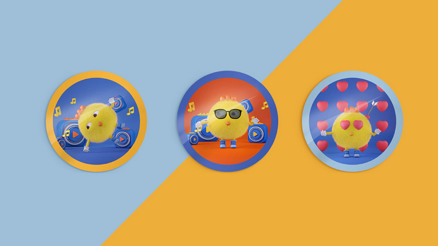 炸鸡品牌/c4d吉祥物ip设计