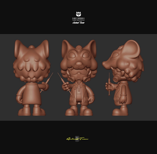 动物行动队-原创ip形象设计