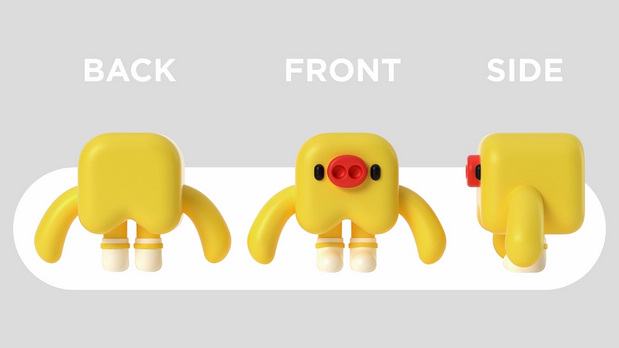 内内猪零食品牌设计