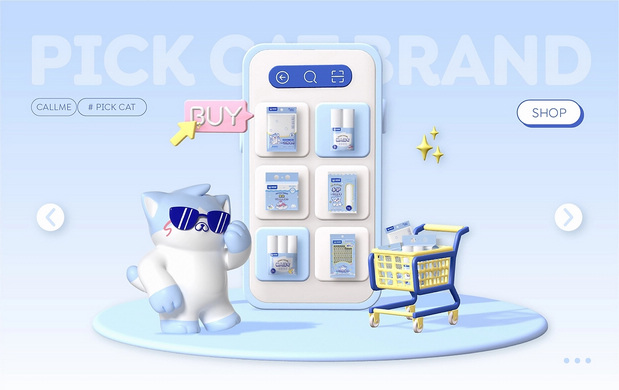 拾货猫，生活家具品牌IP设计