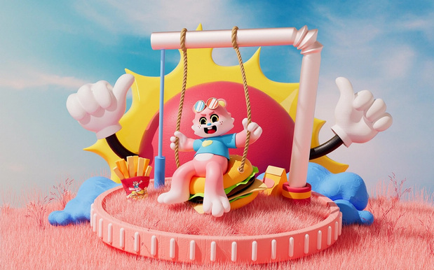 BEARKING 汉堡品牌设计