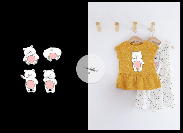 儿童服饰品牌VI视觉识别设计