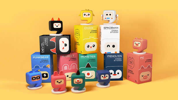 COMMA STUDIO LOGO VI