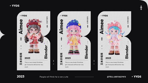 Aimee提前来过圣诞啦