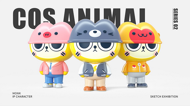 MONK萌克 卡通形象