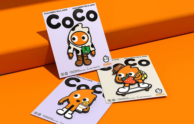CoCo都可奶茶品牌形象
