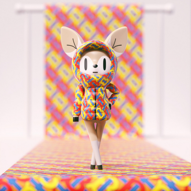 BURBERRY的小鹿“POP”