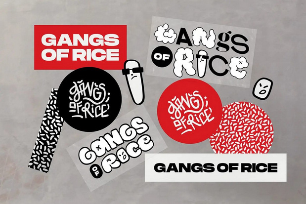 手绘风格的餐饮品牌VI设计