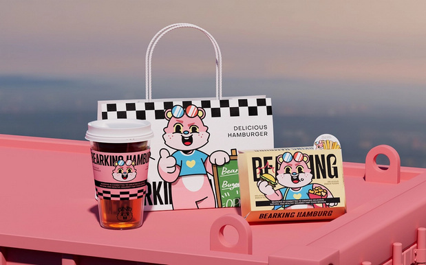 BEARKING 汉堡品牌设计