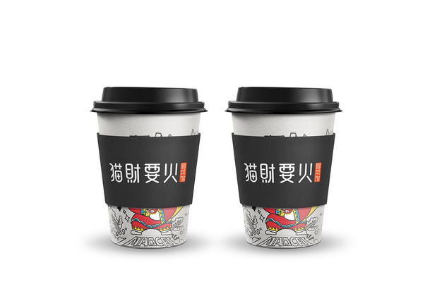 猫财要火冒菜馆形象设计