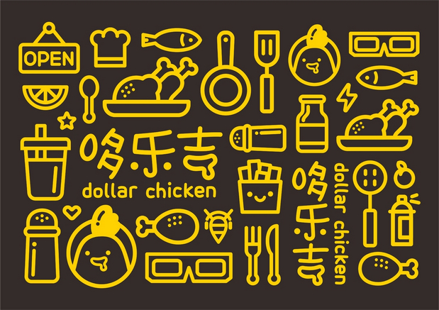 哆乐吉餐饮品牌设计