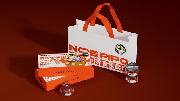 顽皮豹零食品牌形象设计