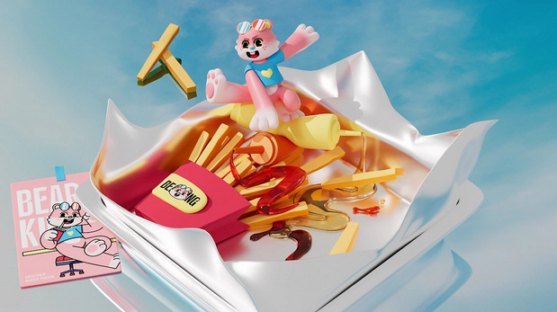 BEARKING 汉堡品牌设计