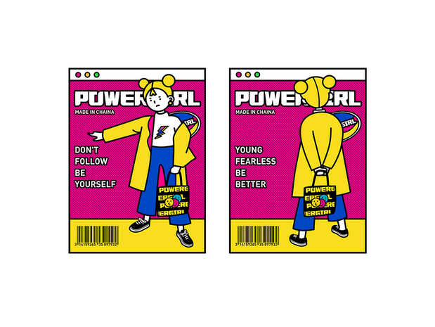 怪力少女VI提案