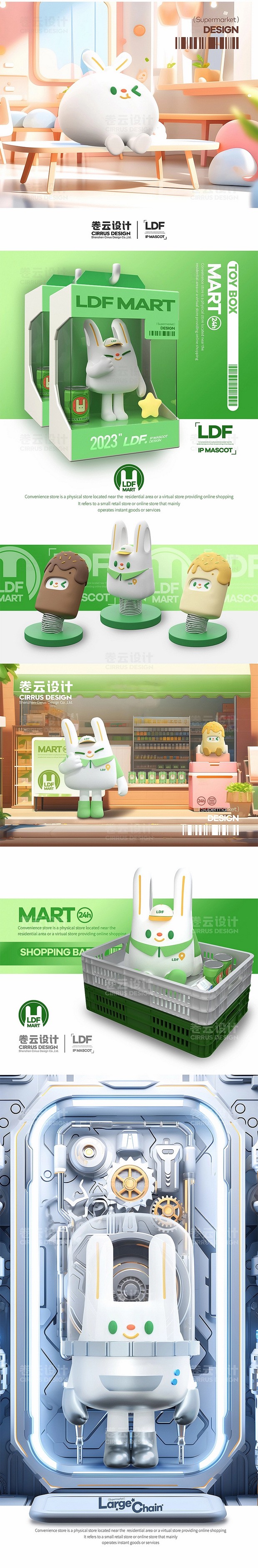 商场IP设计 超市IP 便利店IP