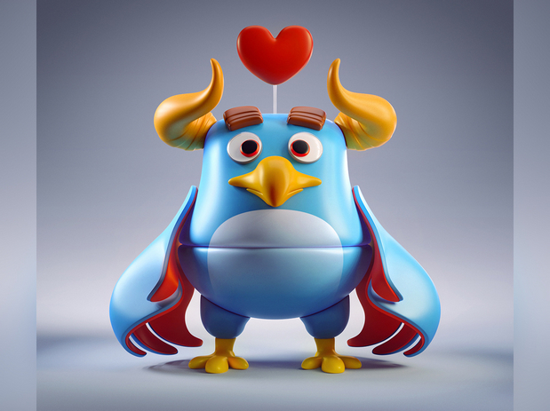 有趣的3D卡通动物