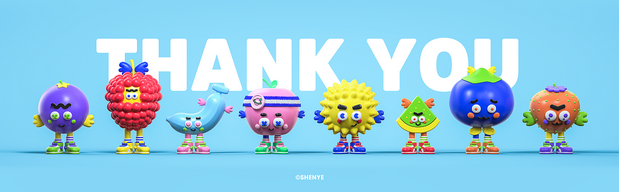 Fruit Planet水果星球卡通形象