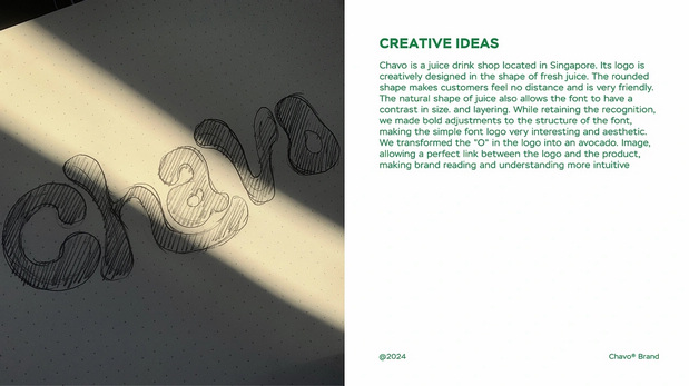 新加坡果茶Chavo品牌设计