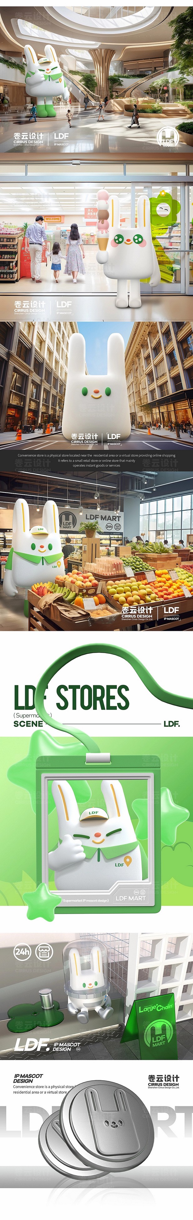 商场IP设计 超市IP 便利店IP