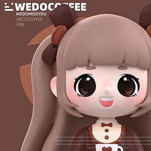 WEDOCOFFEE咖啡厅品牌IP /><img fetchpriority=
