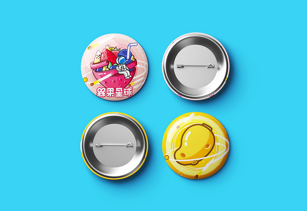 “槑果星球”果茶品牌形象