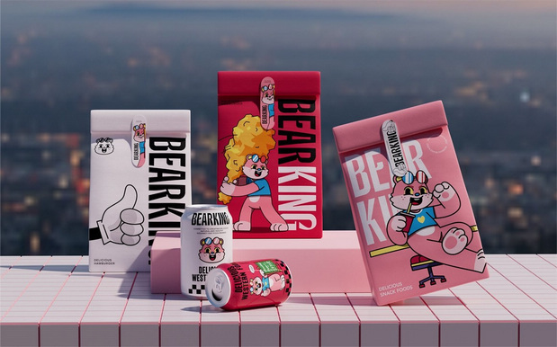 快餐美食汉堡薯条食品品牌设计