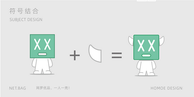 卡通品牌设计：网兜便利店