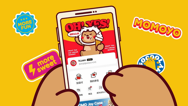 MOMOYO⼀杯捧在手心的多巴胺