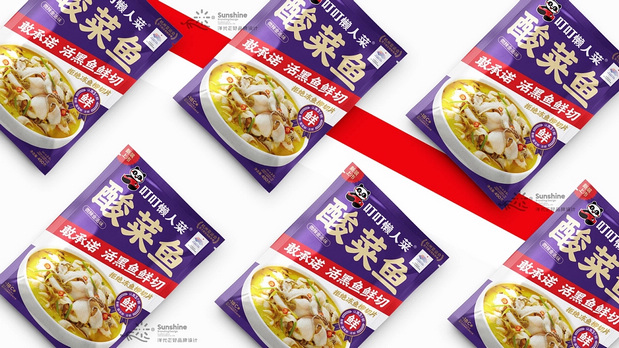 叮叮懒人菜 LOGO 包装