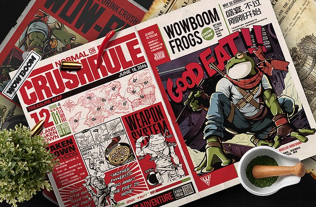 蛙到宝餐饮品牌设计