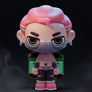 面具男孩IP形象设计 /><img fetchpriority=