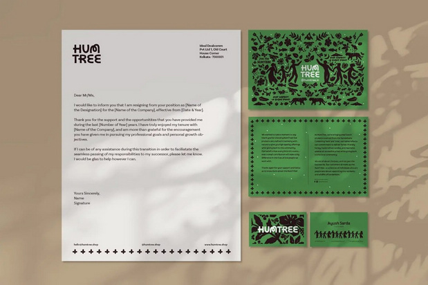 手绘风格的餐饮品牌VI设计