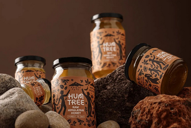 手绘风格的餐饮品牌VI设计