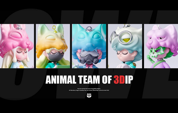 动物行动队-原创ip形象设计