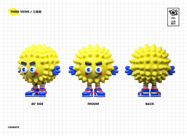 Fruit Planet水果星球卡通形象