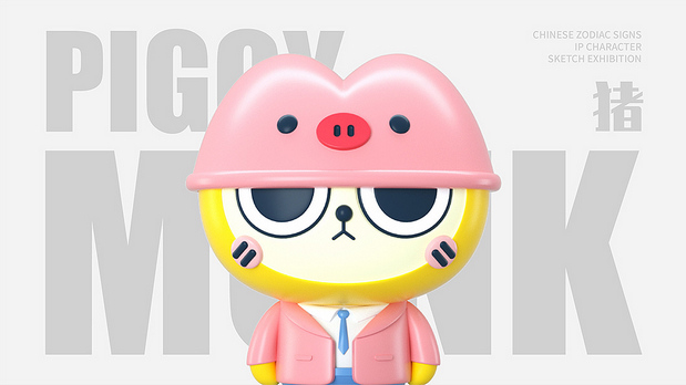 MONK萌克 卡通形象