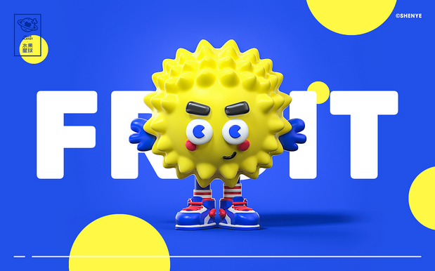 Fruit Planet水果星球卡通形象